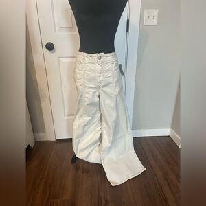 Maeve by Anthropologie cream jeans